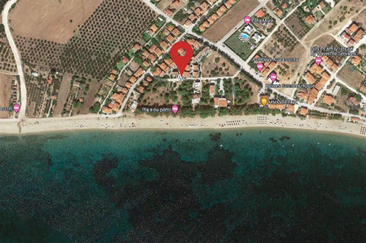 Pine Beach Holiday Home 2 Bedrooms 50 Meters To The Beach Kalyves Polygyrou Экстерьер фото