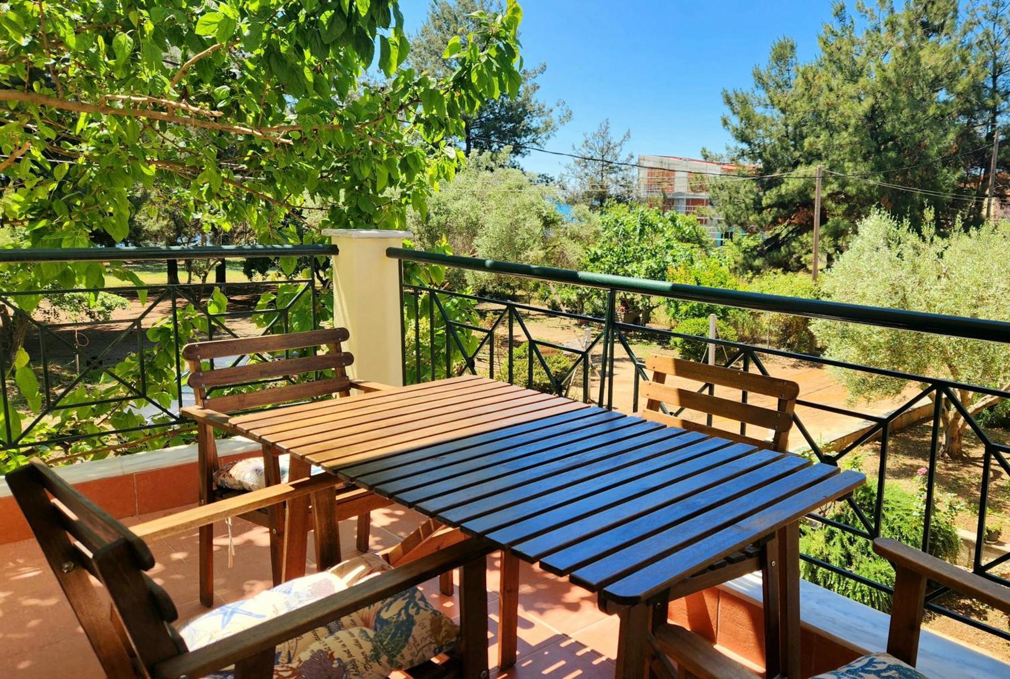Pine Beach Holiday Home 2 Bedrooms 50 Meters To The Beach Kalyves Polygyrou Экстерьер фото